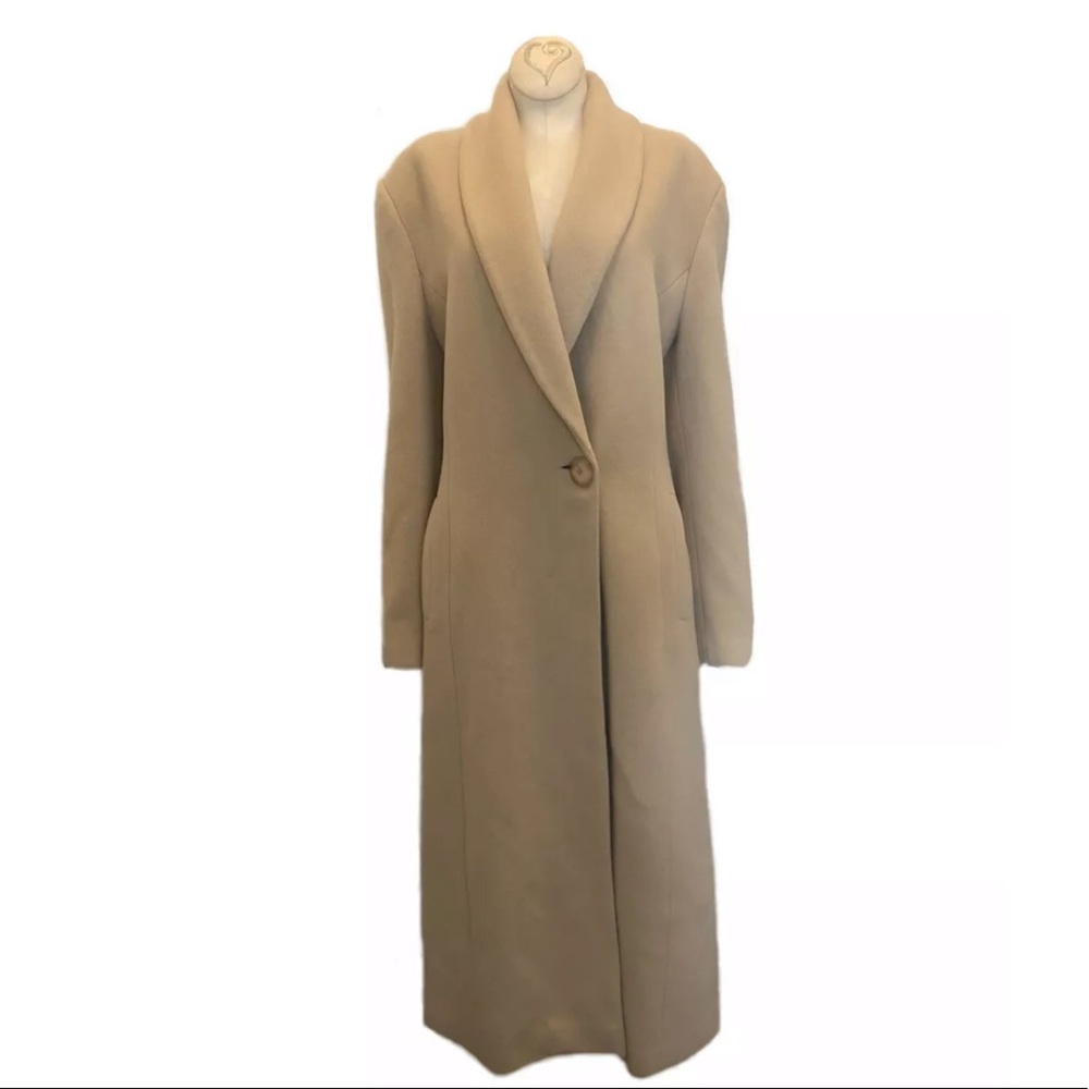 Sachi Collection Lambswool Angora Blend Coat